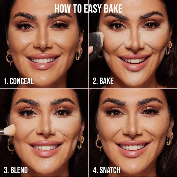 Huda Beauty Easy Baked & Setting Powder - Cherry Blossom 🌸 NOT FRAGRANCE FREE - Picture 6 of 9